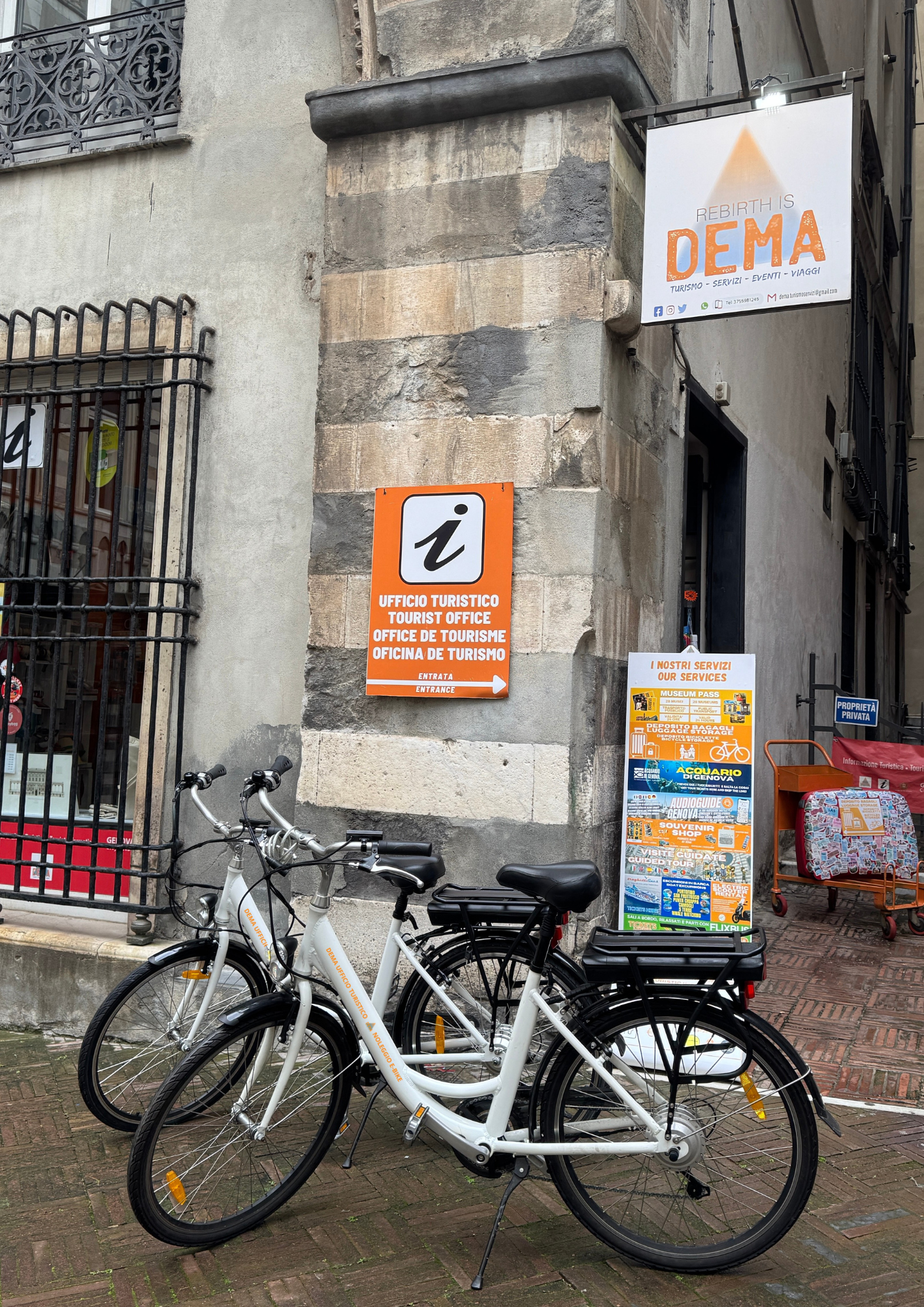 Noleggio E-Bike a Genova – 1 Ora