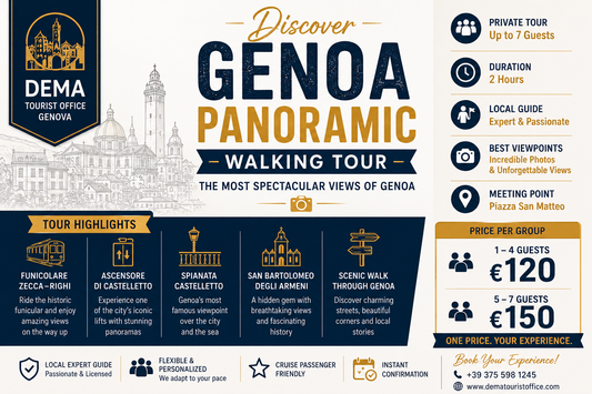 Genoa Panoramic Walking Tour | Best Views & Hidden Gems