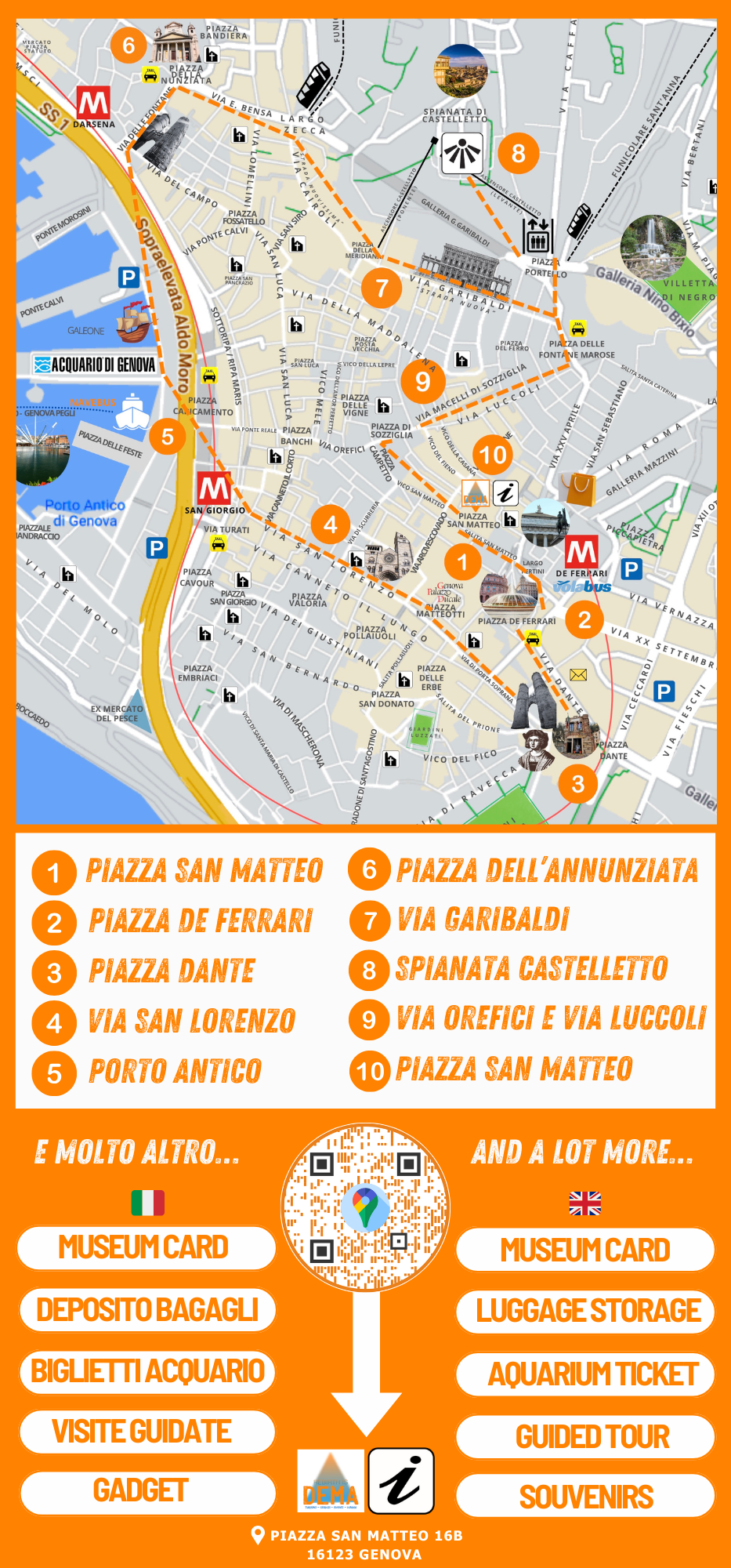 Genova Historic Center Audioguide – Discover the City Like a Local | 5 Languages