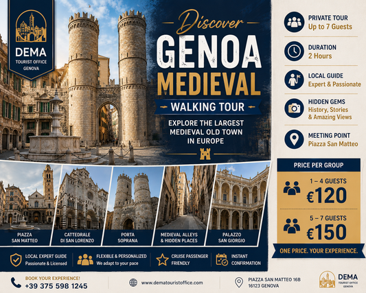 Genoa Medieval Walking Tour | Explore Europe's Largest Medieval Old Town